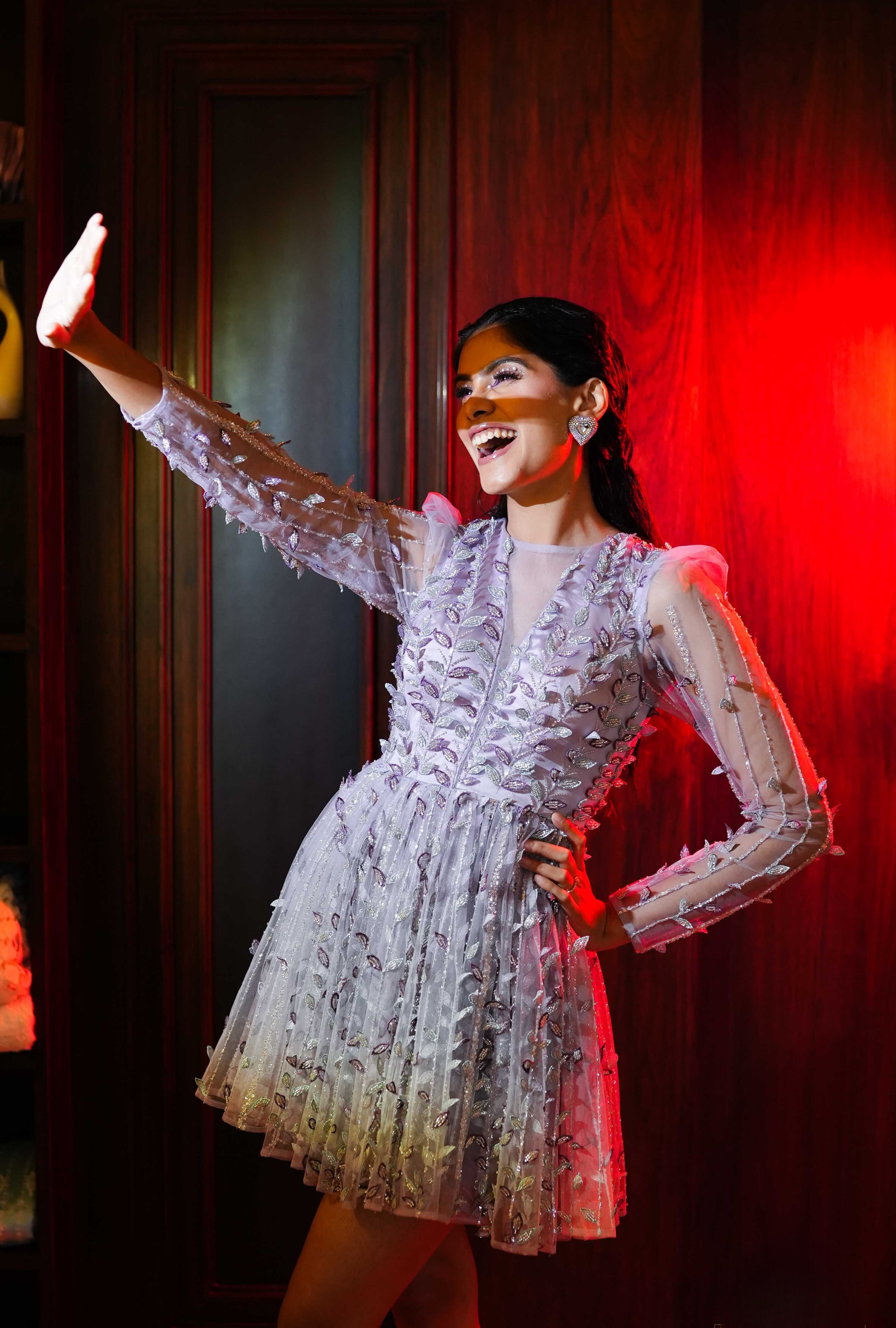 Elegant indo western dress for women – ideal for gifting